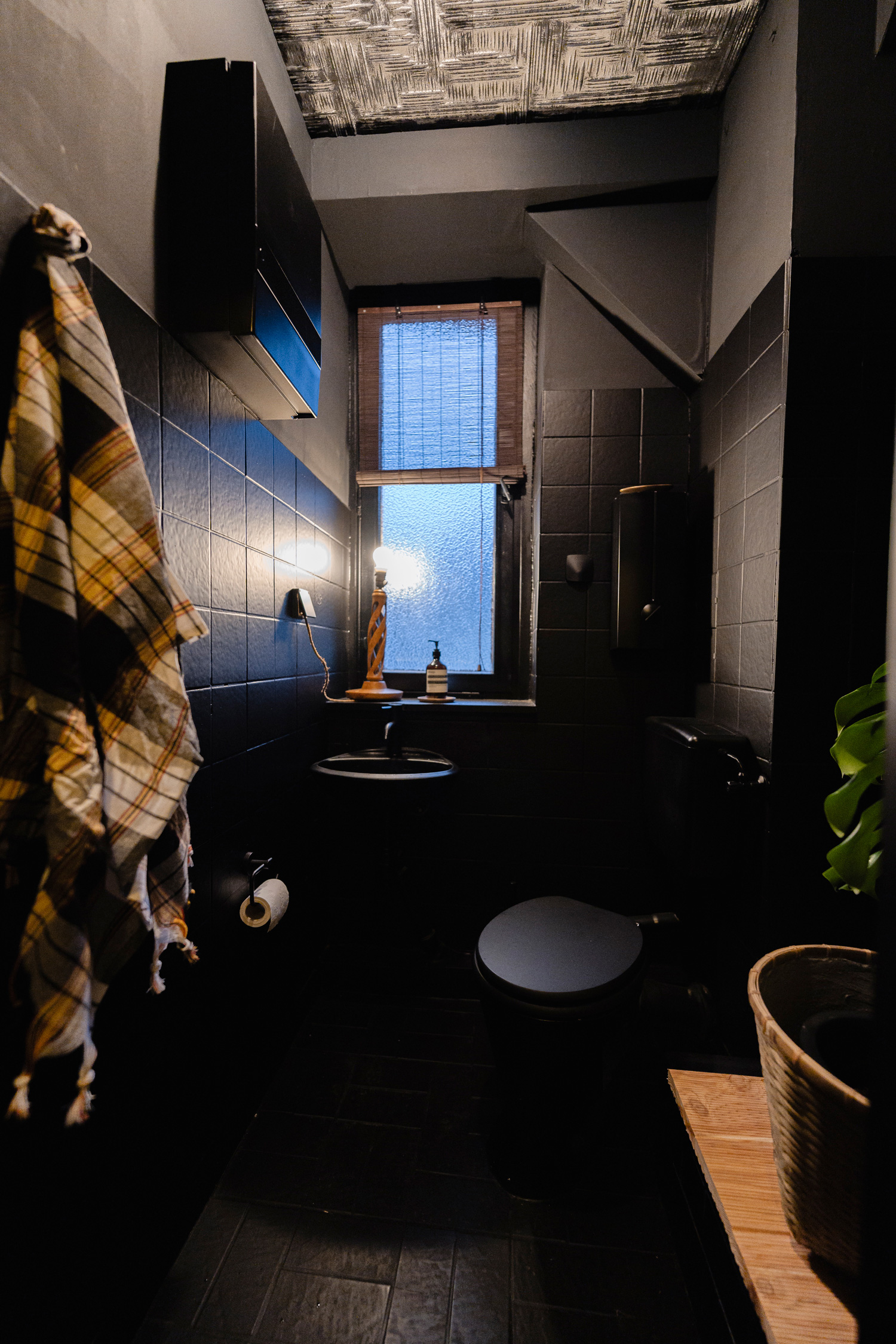 Blick ins Badezimmer